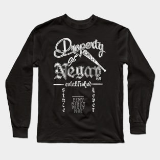 Property of Negan Long Sleeve T-Shirt